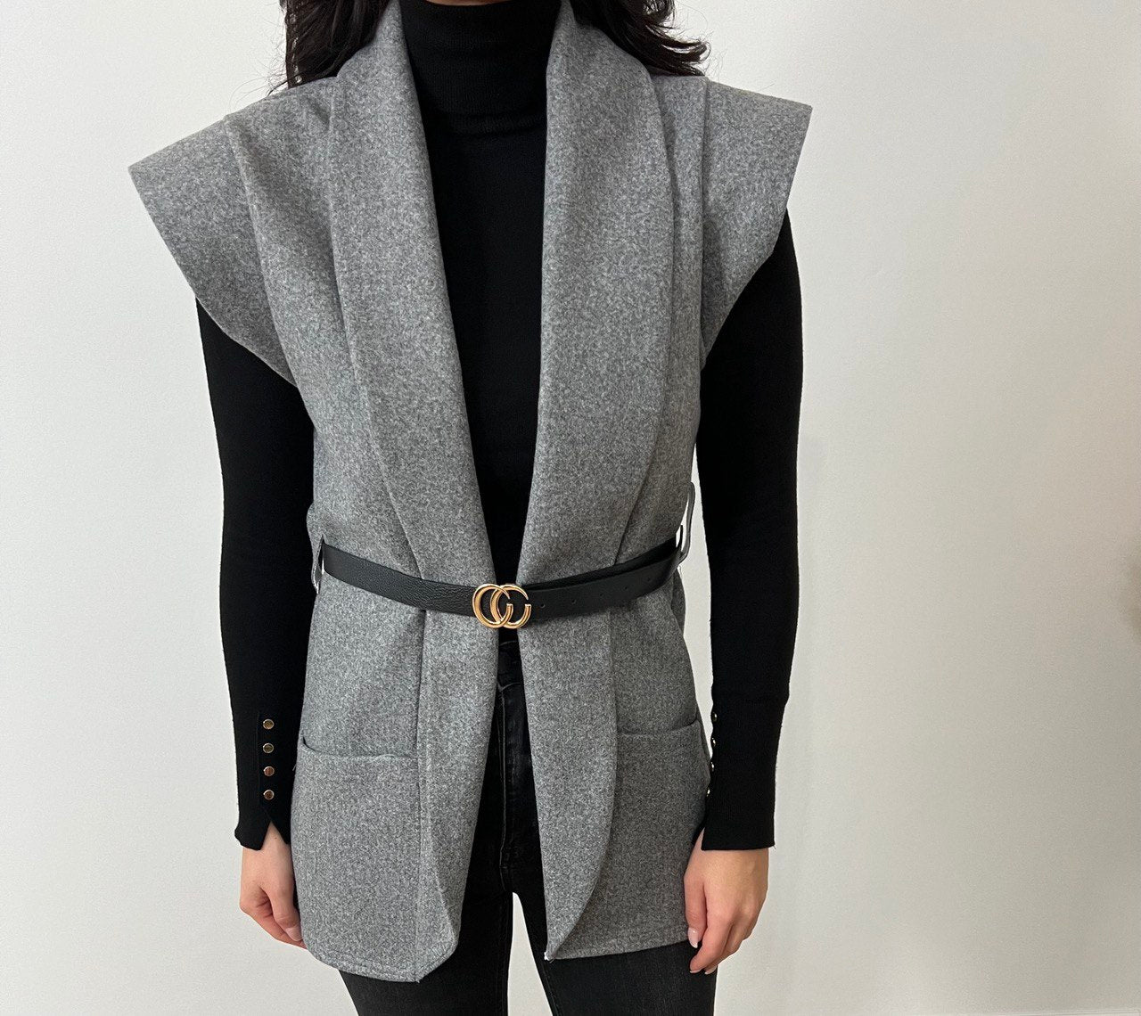 Liv waistcoat - Gray