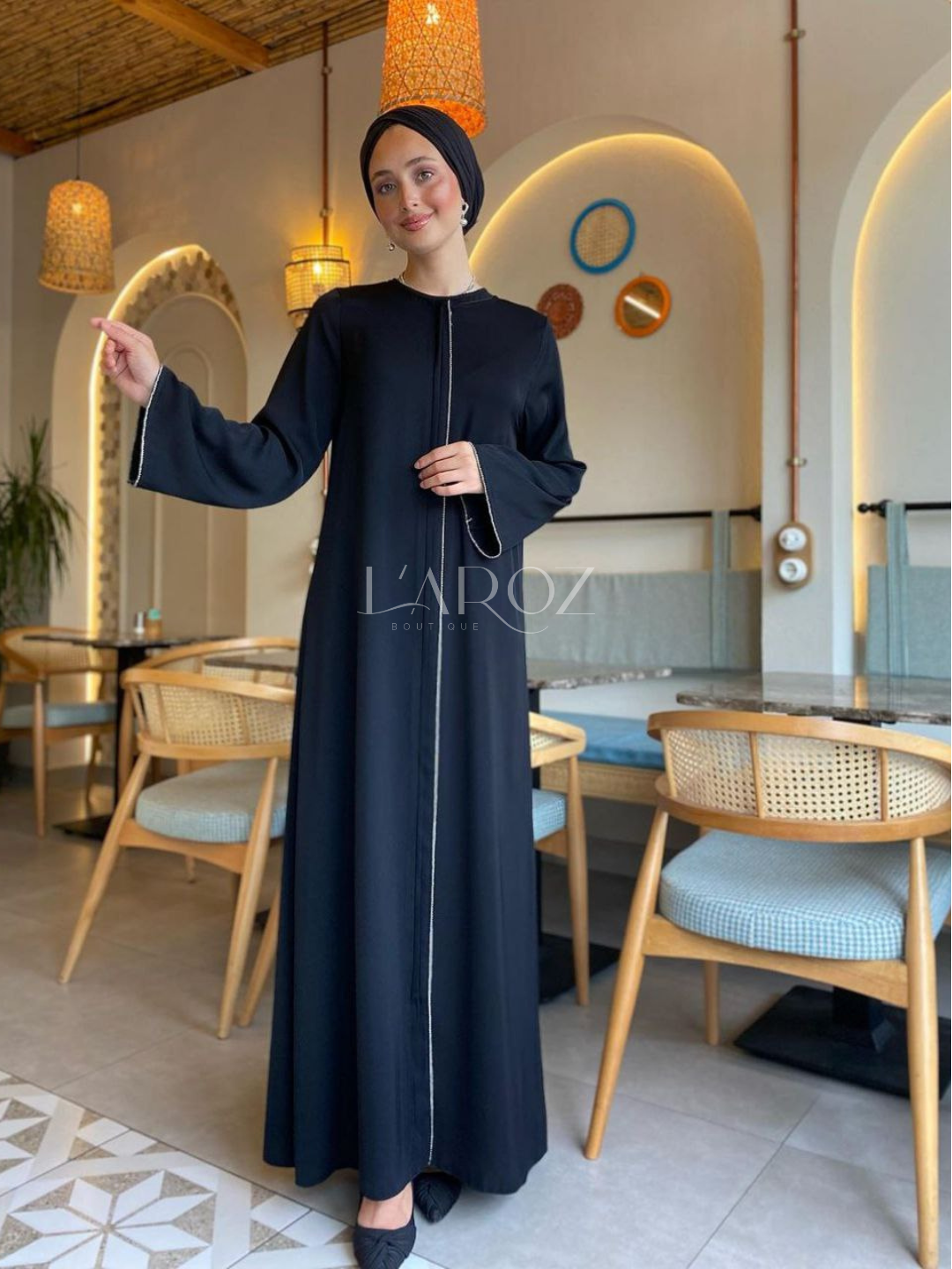 Taşlı Ferace/Abaya