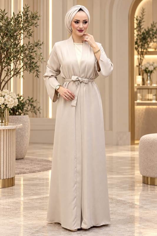 Abaya set Beige